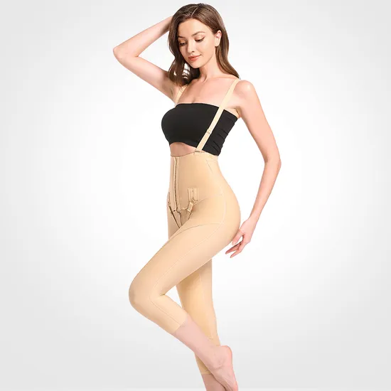 Women Corset After Liposuction Belly Control Soft Thigh Corset Women Shapewear Leggings Hip Enhacner Body Shaper Panty Girdle Shaper Faja Factory Waist Trainer 