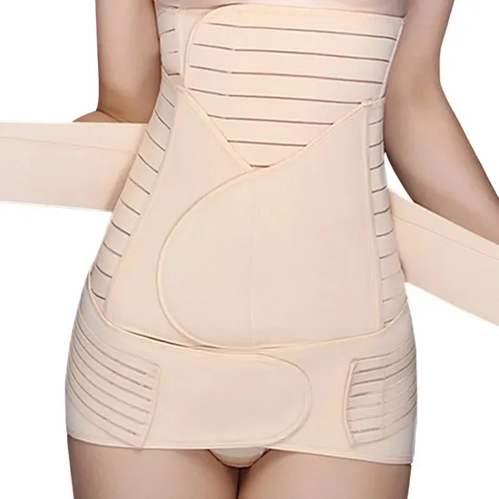 Ultimate 3 in 1 Postpartum Recovery Belly Shaper Wrap 