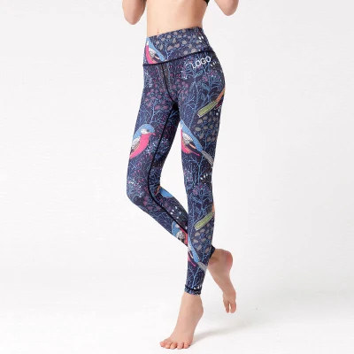 Sportswear Sports Wear Textile Yoga Gym Wear High Waist Fitness Leggings Pants for Ladies Spring Autumn Wholesale