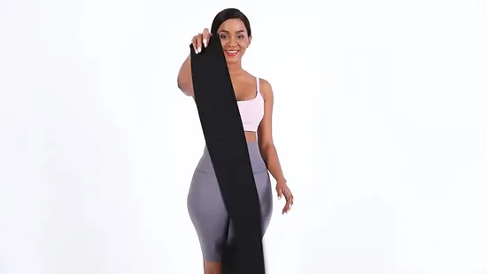 Medical Premium Breathable Plain Elastic Spandex Bandage Wrap Waist Trainer