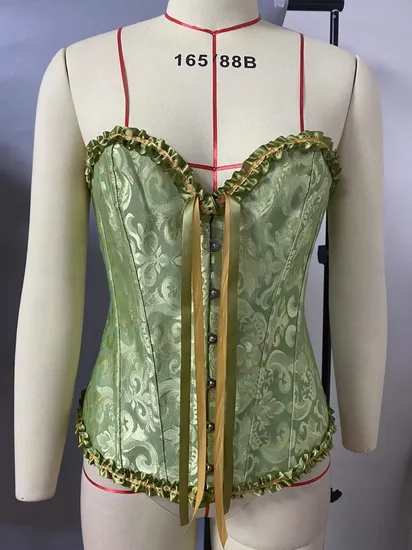 Intiflower Bl6848 Plus Size Vintage Palaces Shapewear Women′s Corset Tops 