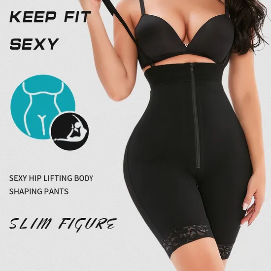 Women′ S Gaine Ventre Plat Waist Trainer Compression Colombian Lipo Bbl Body Shaperwear Fajas Realzadoras De Glteos 
