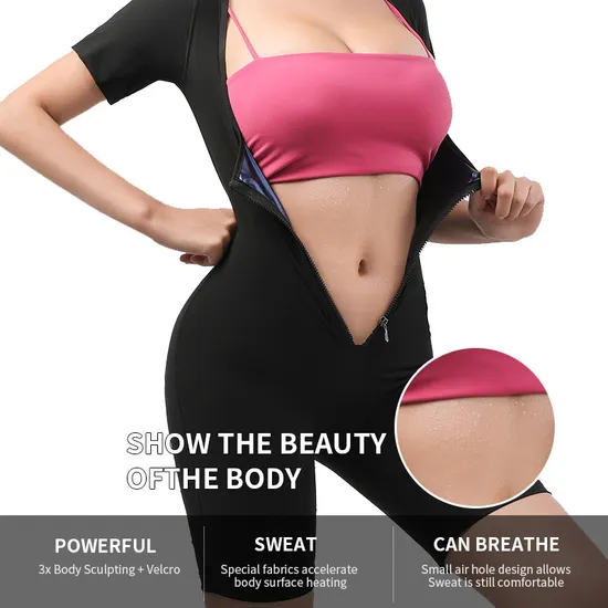 Custom Logo Women Fitness Wear Lose Weight Neoprene Sauna Sweat Waist and Thigh Trimmer Shaper