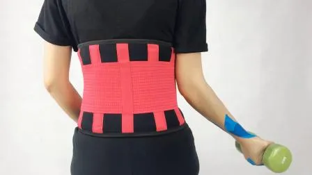 Colorful Neoprene Waist Trainers for Back Support Belt Magnetic Back Brace Band Unisex 